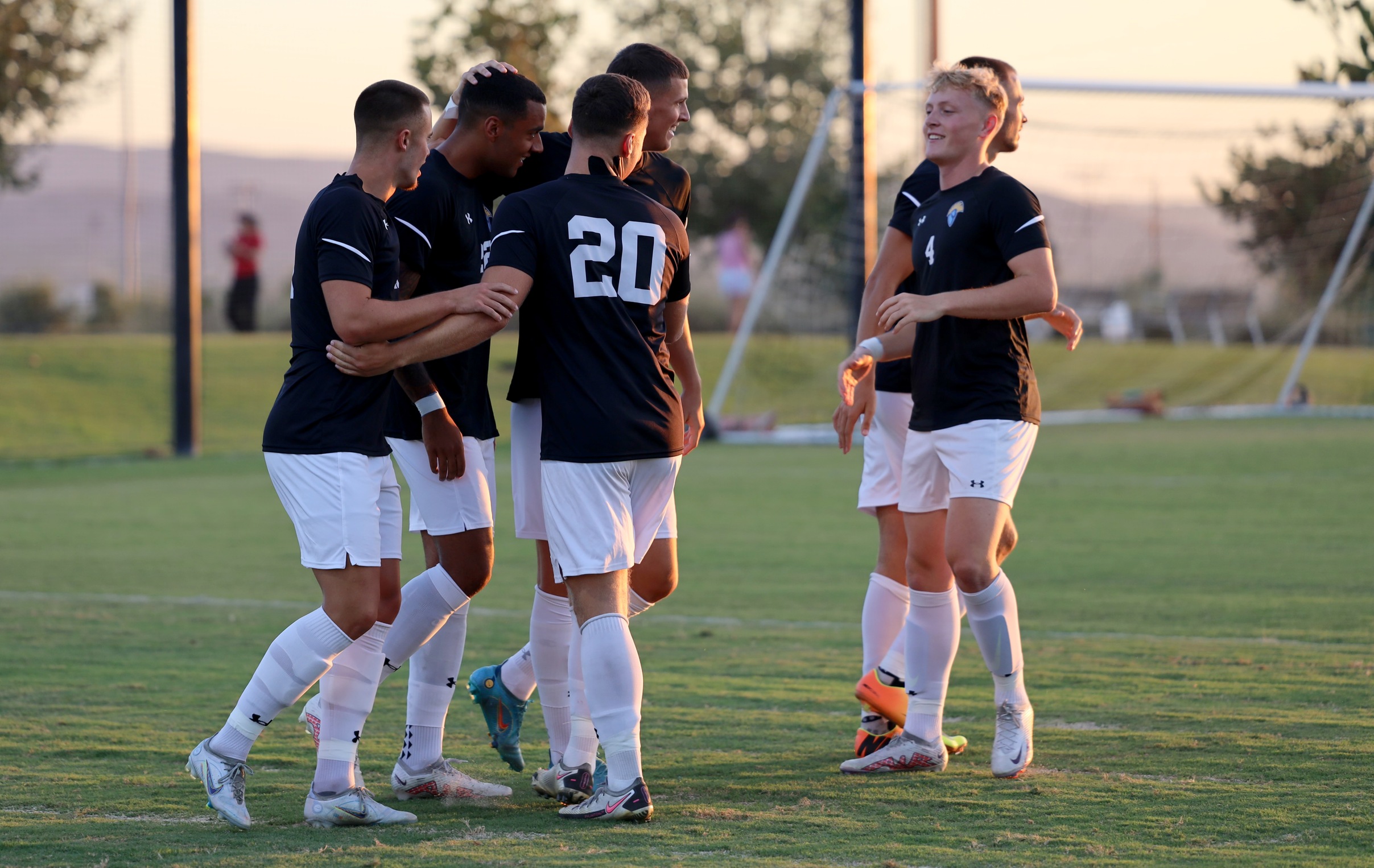 Westcliff moved to 1-1 with a 5-0 win over Life Pacific Wednesday night. Photo by Sanjay Joshi.